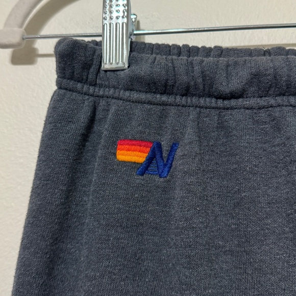 Aviator Nation 5 Stripe Jogger Size Small Gray Women’s Sweatpant - Picture 4 of 9